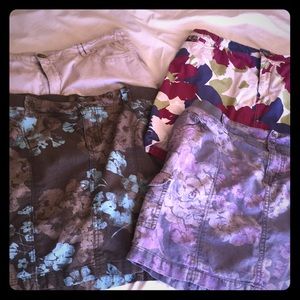4 SKORTS BUNDLE—so so cute!!(size 16)